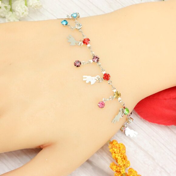 "Trendy Handmade Bracelet – A Thoughtful Gift for Girls & Women | UNVRC1242 - Picture 1 of 10